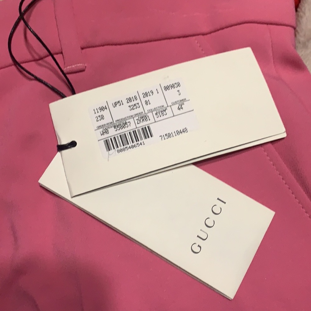NWT Gucci viscose slacks in size 44. - Picture 6 of 11